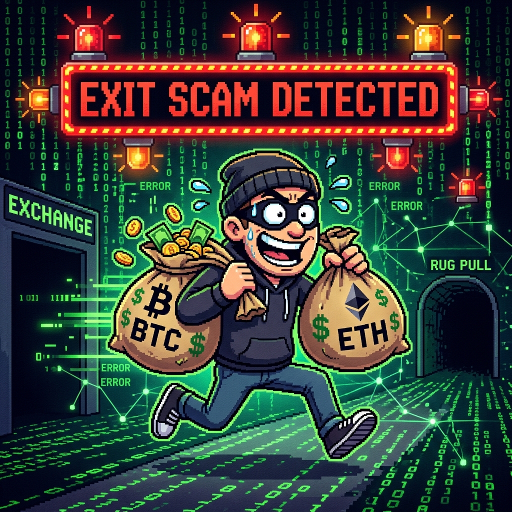 Exit Scam Alert Meme