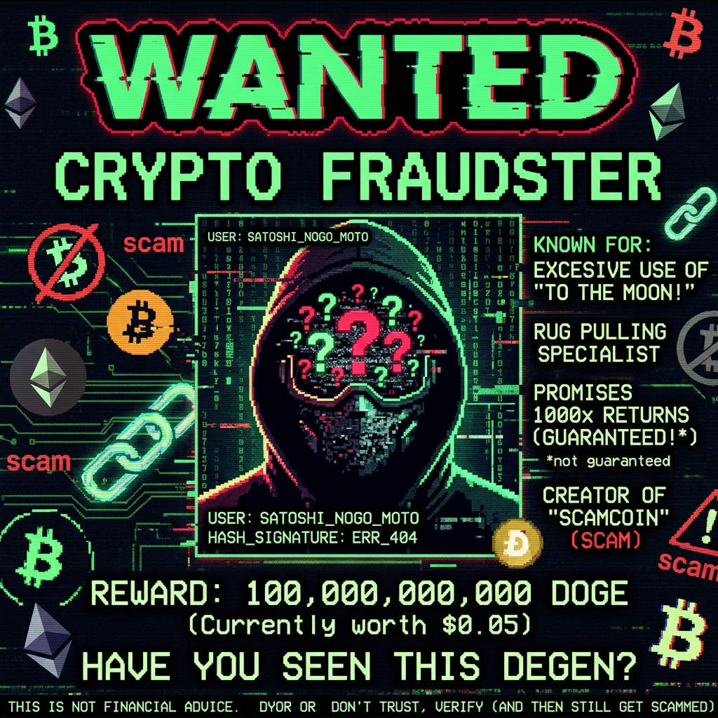 Wanted Crypto Frouder